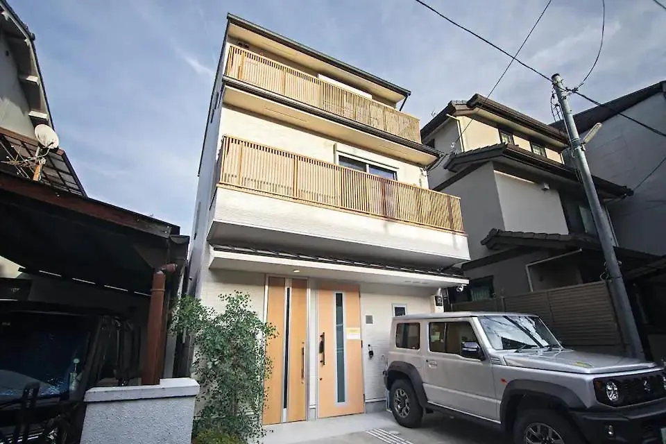 二条 秋 Designer House 新築 2Ldk 1階庭付き 4人宿泊可能 Kioto